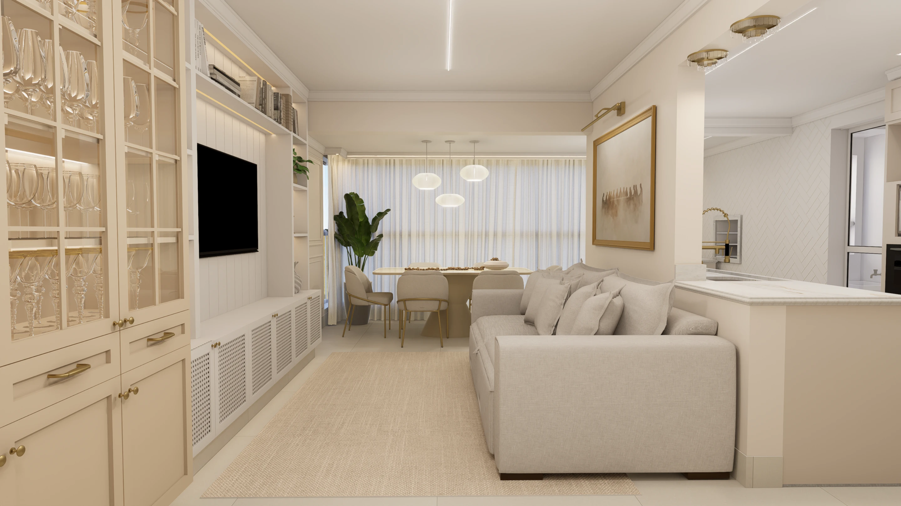 Casa Lumiére - Sala de Jantar & Estar (Pág. 15)